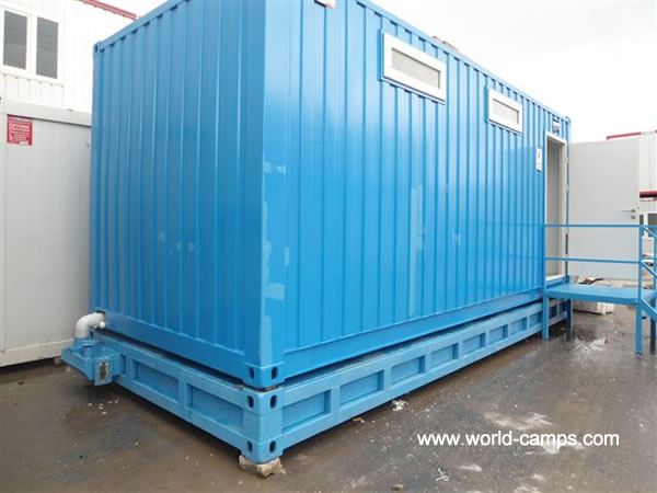 ISO Container Accommodation - WC or Toilet Designs